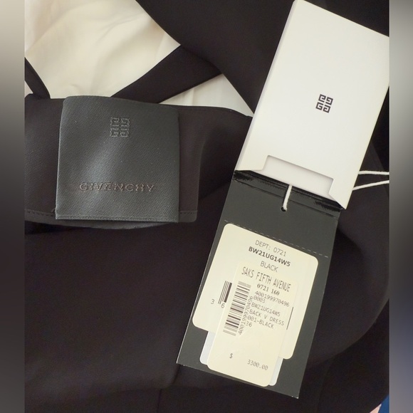 Givenchy Evening Back V Crepe Dress Gown - Picture 10 of 11